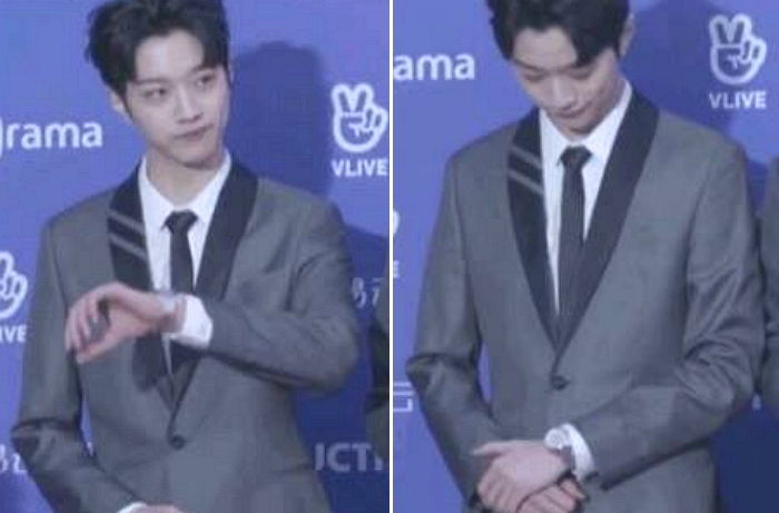 슈트 매너에 이어 팬들 ‘심쿵’하게 만든 라이관린 시계 매너