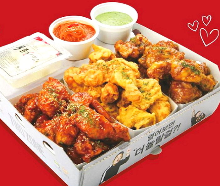치킨 시키면 ‘매콤한 비빔면’까지 함께 주는 투존치킨