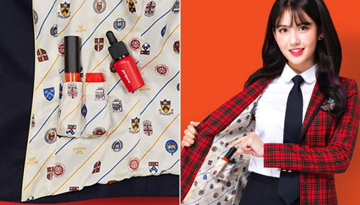 “틴트 주머니가 있다”…신기한 기능 추가된 요즘 교복