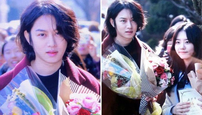 Super Junior S Heechul Attends Kim So Hye S High School Graduation