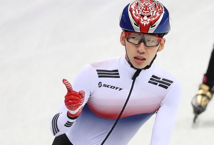 <속보>임효준, 조 1위로 쇼트트랙 1000m 결승 진출