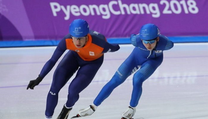 금메달 딴 이승훈에게 다가가 진심으로 축하 건넨 스벤 크라머