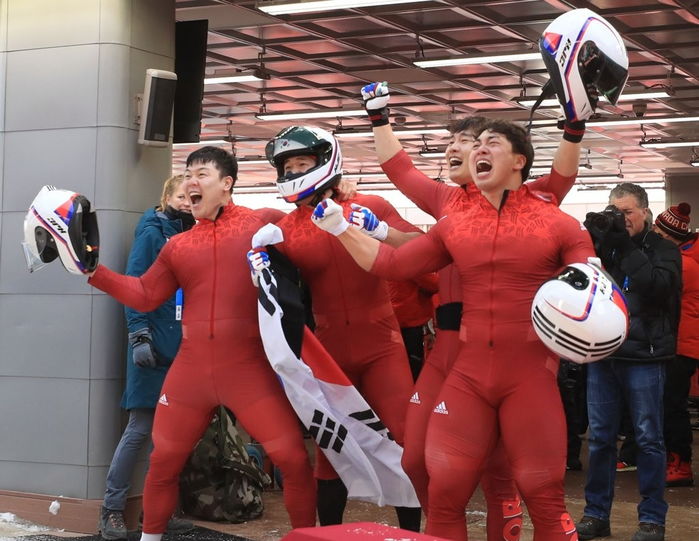 110kg에도 허벅지 힘으로 100m ‘11초’대에 뛰는 봅슬레이 선수들