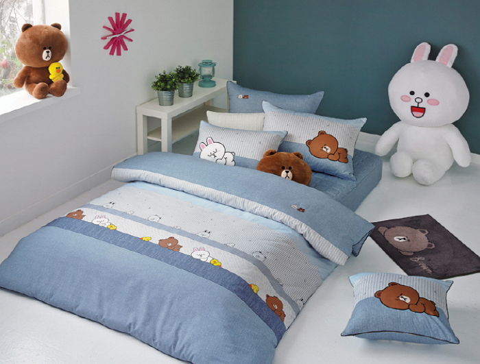 이브자리, ‘세젤귀’ 라인프렌즈 침구로 10대 취향 저격했다