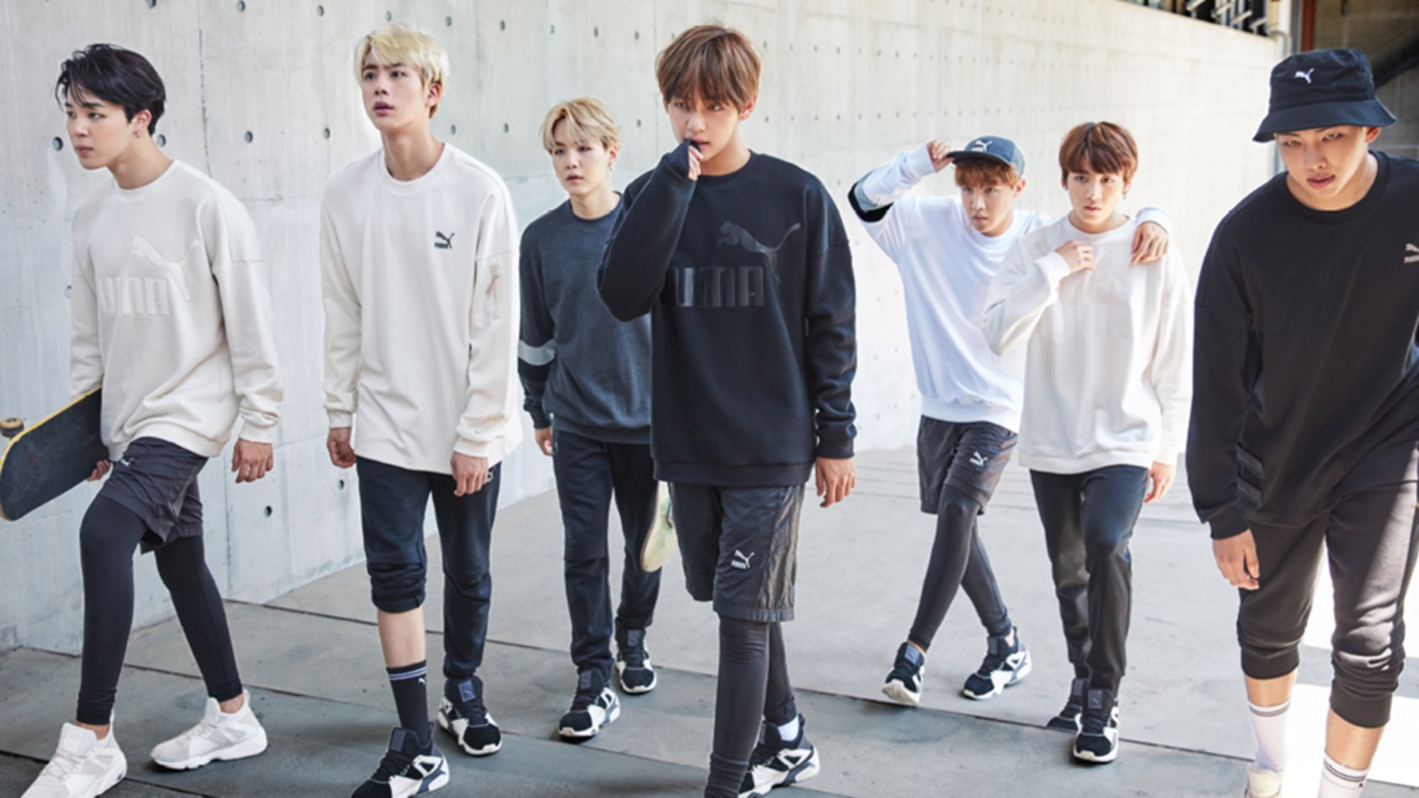 puma sweatpants jungkook