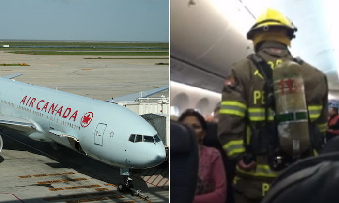 한국 스마트폰, 캐나다 항공기서 화재…승객 손에 화상