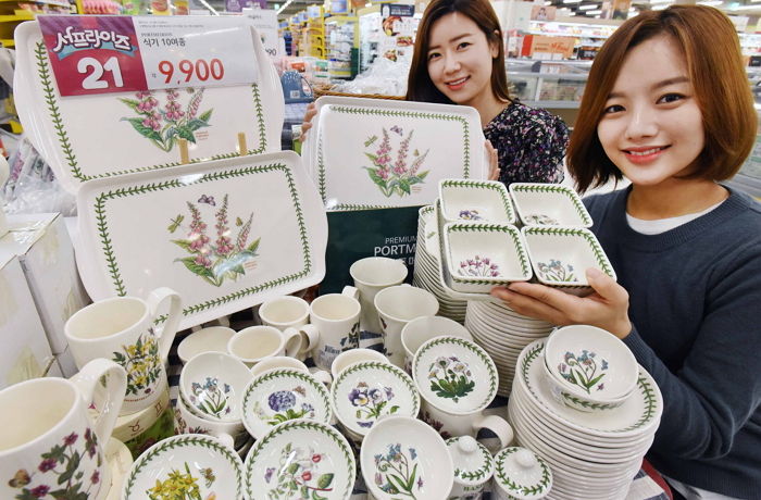 홈플러스, 수입 프리미엄 브랜드 포트메리온 균일가전 진행