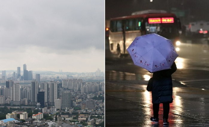 내일(7일) 전국 구름 많고 흐림…일부 지역 밤부터 빗방울