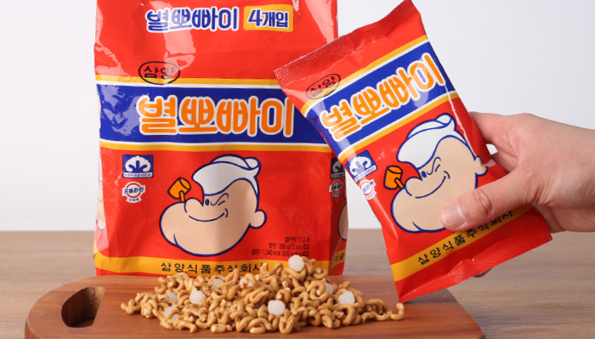 원조 라면 과자 ‘별뽀빠이’ 47주년 기념 한정판 출시