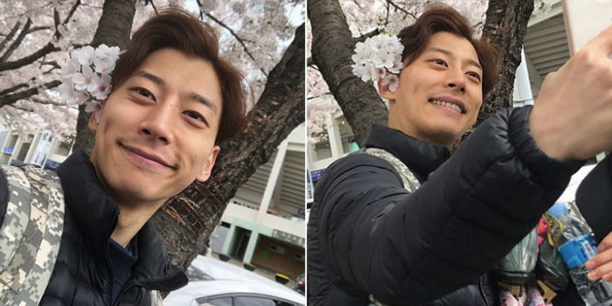 â€œë­ê°€ ê½ƒì´ê²Œ?â€â€¦ê·€ì— ë²šê½ƒ ê½‚ê³  â€˜ìž
