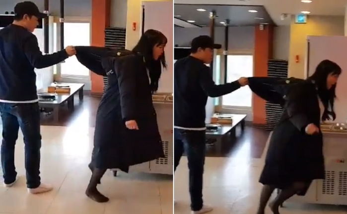 ‘고기’ 보고 흥분한 홍진영 창피해 ‘필사적’으로 말리는 매니저