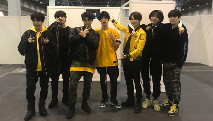 단체로 ‘흑발’ 염색하고 리즈 미모 경신 중인 방탄소년단