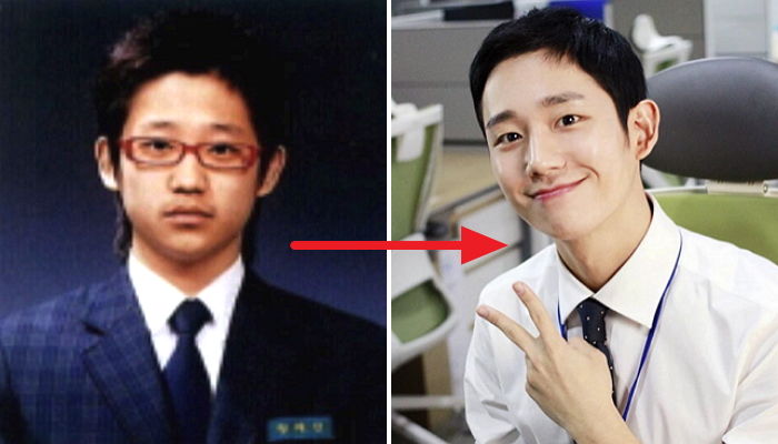 여성들 심장 폭격중인 ‘국민 연하남’ 정해인의 고등학교 졸업사진