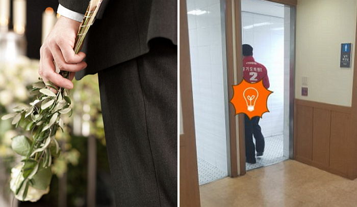 지방선거 두 달 앞두고 장례식장에 벌써 나타난 빨간 점퍼