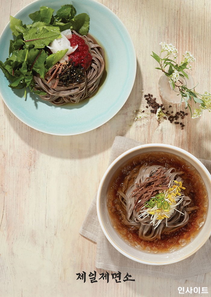 제일제면소, 은은한 향이 입맛을 돋우는 시원한 메밀 칼국수 2종 출시
