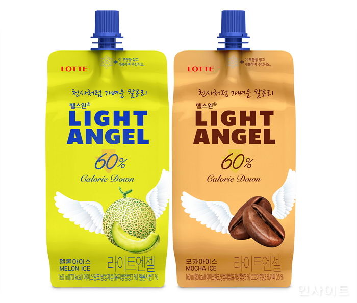 롯데제과, 여름 맞아 칼로리 대폭 낮춘 ‘라이트 엔젤’ 출시