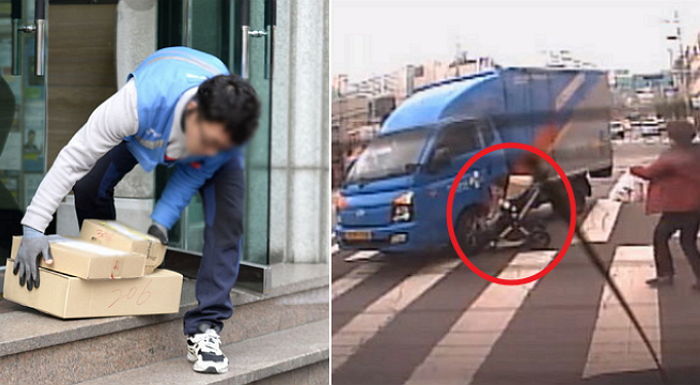 유모차 구한 ‘센스甲’ 택배기사님에게 아기 아빠가 남긴 편지