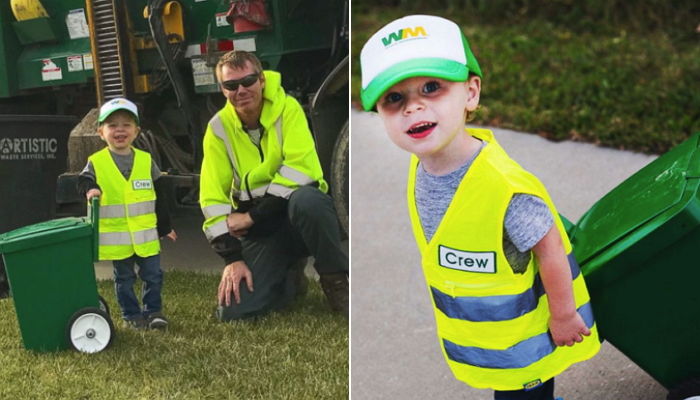 쓰레기 치워주는 ‘미화원 아저씨’께 감사하다며 매주 마중 나가는 3살 소년