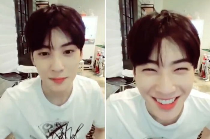 여성팬들 심장 떨리게 한 ‘얼굴 천재’ 차은우의 한마디