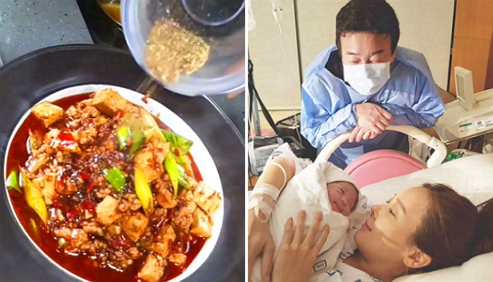 “맛있는 거 혼자만 먹냐”는 소유진 투정에 직접 마파두부 해준 ‘사랑꾼’ 백종원