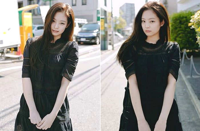 개미허리로 넘사벽 몸매 뽐내는 ‘세젤예’ 제니의 시크 데일리룩