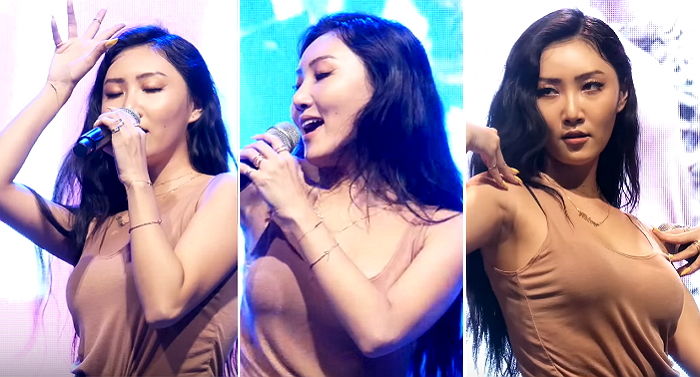 민소매에 ‘흑발 긴머리’ 휘날리며 섹시미 제대로 터진 마마무 화사