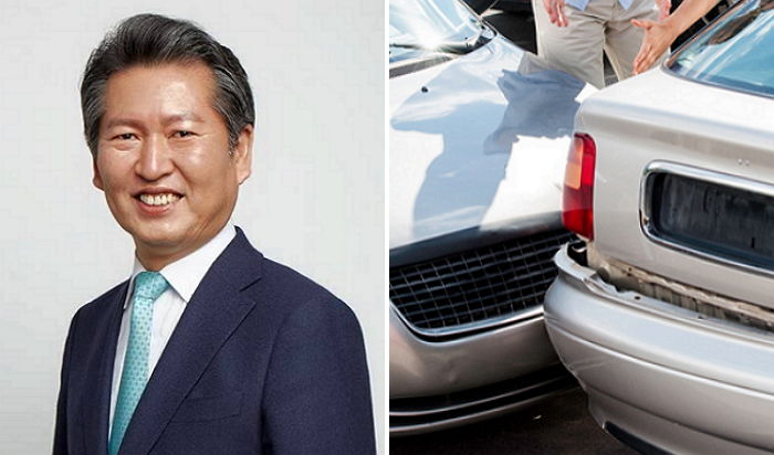 주차된 ‘벤츠’ 들이받고 그냥 자리 떴다가 범칙금 처분 받은 전직 국회의원