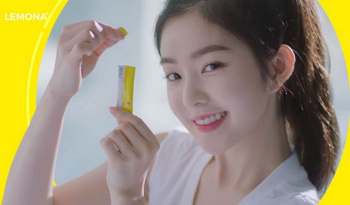 너무 예뻐서 ‘아이린 얼굴 광고’인 줄 안다는 레모나 CF