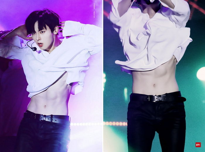 김종국에게 헬스 특훈 받으며 ‘화이트 초콜릿’ 복근 만든 황민현