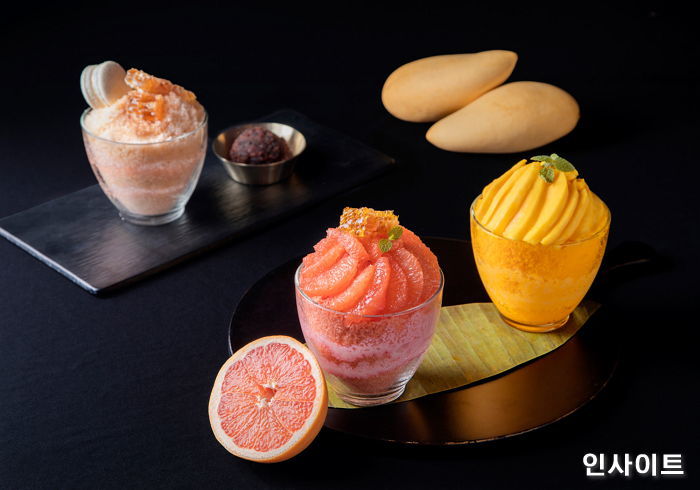 형형색색 아이스 디저트 5종 선보인 한화호텔앤드리조트