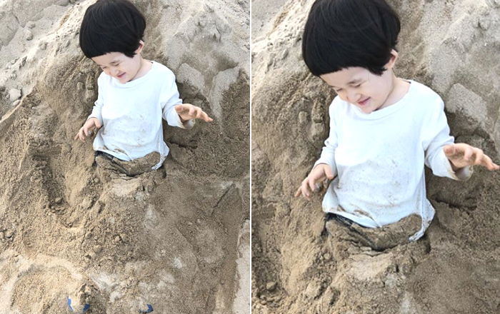 예쁜 여동생 생기고 ‘오빠미’ 뽐내는 봉태규♥하시시박 ‘귀요미’ 아들 시하