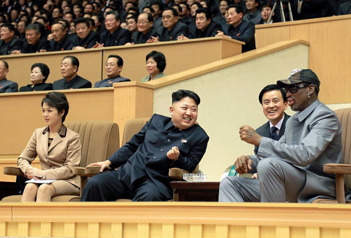 절친 김정은 만나러 싱가포르까지 찾아가는 NBA 데니스 로드맨
