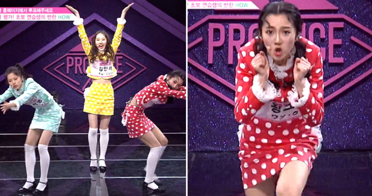 ‘프듀48’ 스튜디오 초토화 시킨 ‘신호등 3인방’의 패기 넘친 역대급 무대