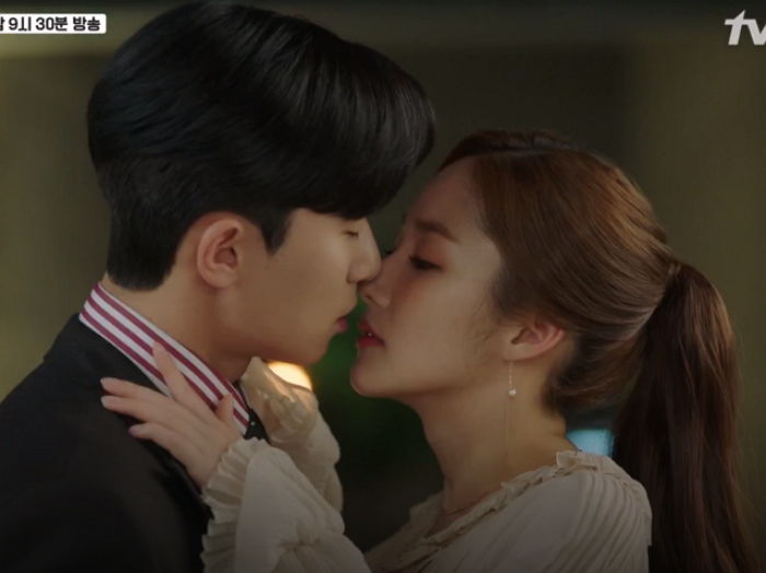 “저 부회장님 좋아해요♥” 고백한 박민영에 짜릿한 ‘직진 키스’ 퍼부은 박서준