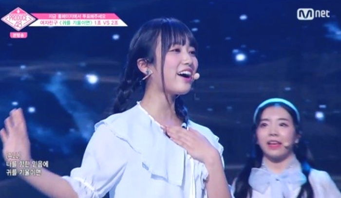 소름끼치는 고음으로  ‘프듀48’ 역대급 점수 찍은 일본인 연습생