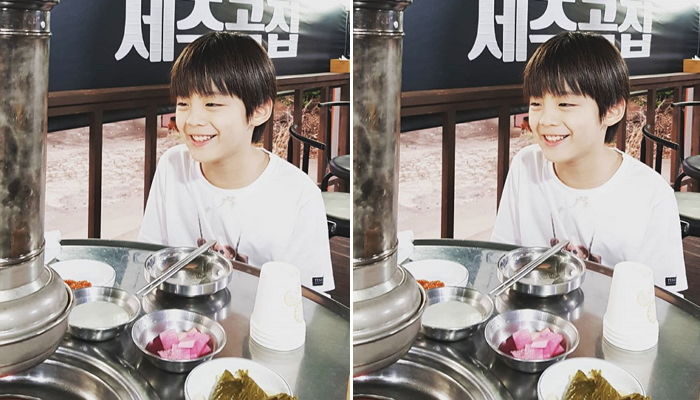 꼬꼬마에서 훌쩍 자라 ‘오빠미’ 뽐내는 류진 막내아들 찬호 근황