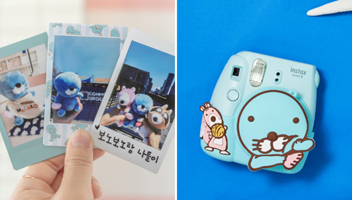 여름휴가 가기 전, 여친 사주면 예쁨 받는 핵 귀요미 ‘보노보노 인스탁스 카메라’