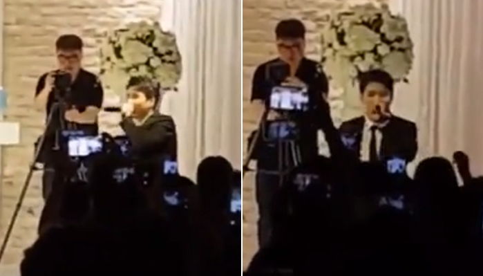 형 결혼식서 ‘내꺼하자’ 축가로 혼자 완창한 인피니트 우현