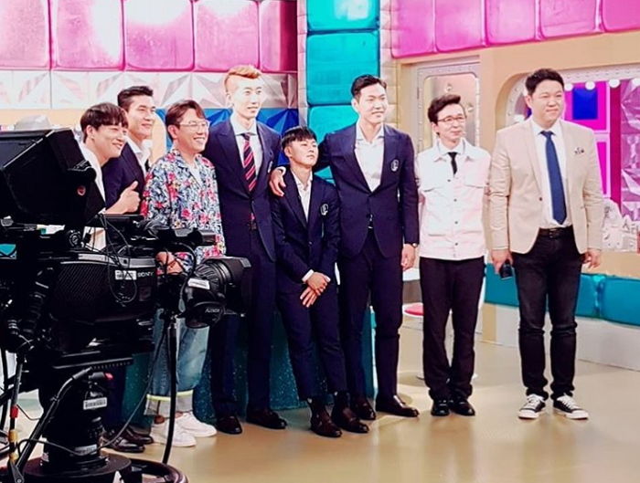 라스 촬영장서 형아들 사이에 끼어 막내미 뿜뿜한 ‘뽀시래기’ 이승우