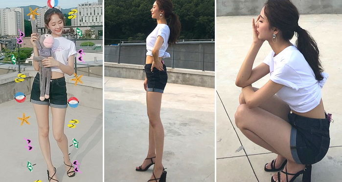 한 손에 잡힐듯한 개미허리로 넘사벽 몸매 뽐낸 ‘하시2’ 오영주