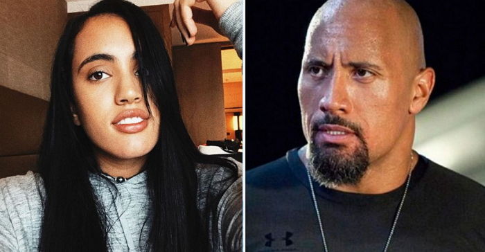 아빠 따라 ‘WWE 프로레슬러’ 되고 싶다는 드웨인 존슨 ‘붕어빵’ 딸