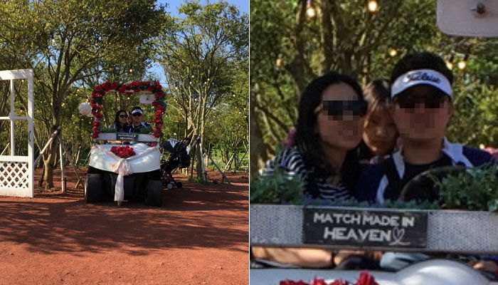 “단둘이서 찍은 ‘부부 사진’에 난생처음 보는 여자아이가 찍혔습니다”