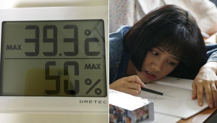 폭염에 에어컨 안 튼 교실에서 공부하면 성적 뚝뚝 떨어진다