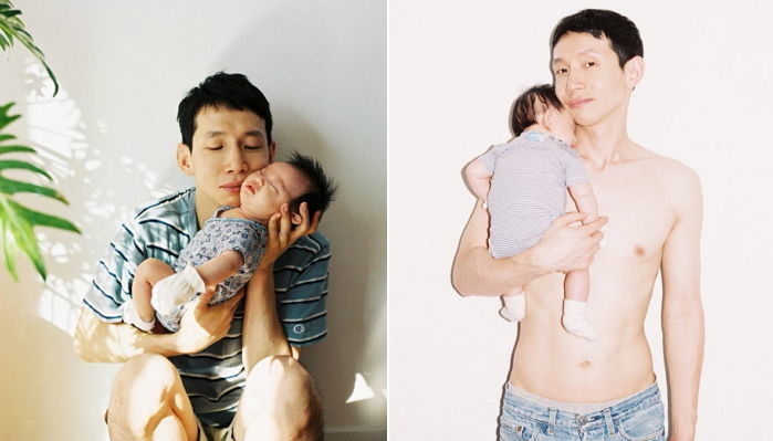 50일 된 꼬물이 딸 ‘본비’ 보고 눈물 글썽이는 ‘딸바보’ 봉태규