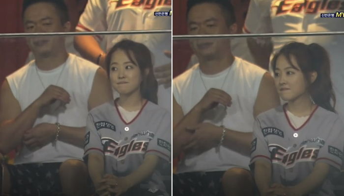 원근법 따위 무시해버리는 어제(26일)자 박보영X김태균 투샷