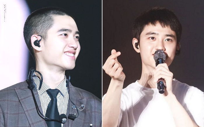 삭발 머리 기르고 청춘영화 남주 비주얼 뽐내며 리즈 갱신한 엑소 디오