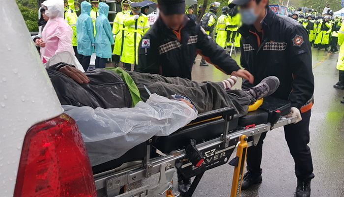 골절상 당한 환자 싣고 가다 택시와 충돌한 구급차량…환자 1명 사망