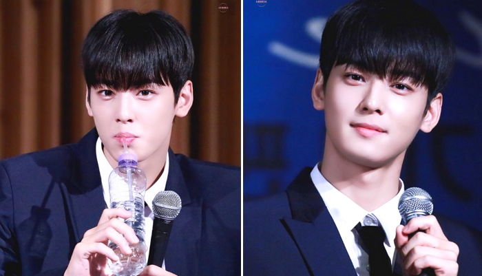 183cm ‘모델급’ 피지컬로 완벽 제복핏 뽐낸 ‘얼굴 천재’ 차은우