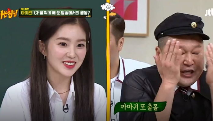 방송 중 실수로 “끼윱” 외쳤다가 광고까지 찍은 아이린