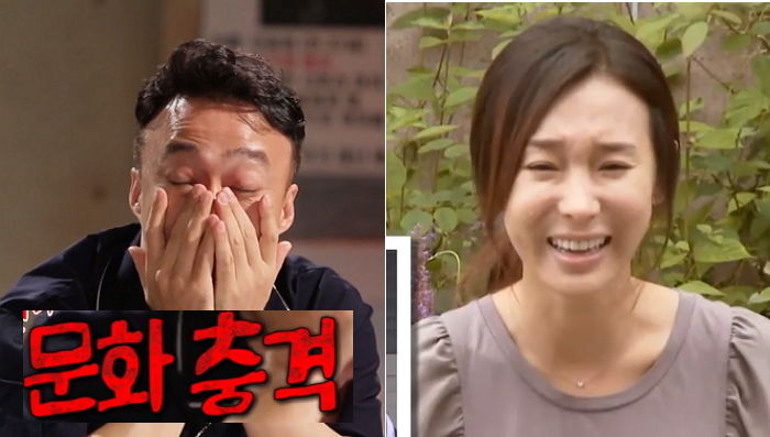 웃는지 우는지 모를 이지혜 명품(?) 연기 보고 충격에 빠진 이성민